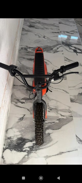 Bici Eléctrica Naranja