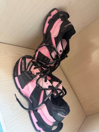 Botines Dolce & Gabbana Rosa y Negro