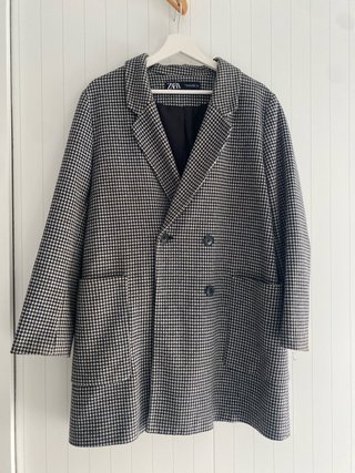 Abrigo Zara pata de gallo