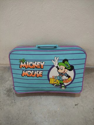 Maleta Vintage Mickey Mouse Años 90 - Retro