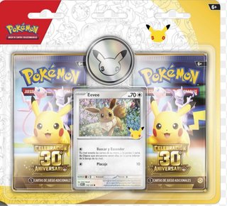 Blister Pokémon 30 Aniversario Español