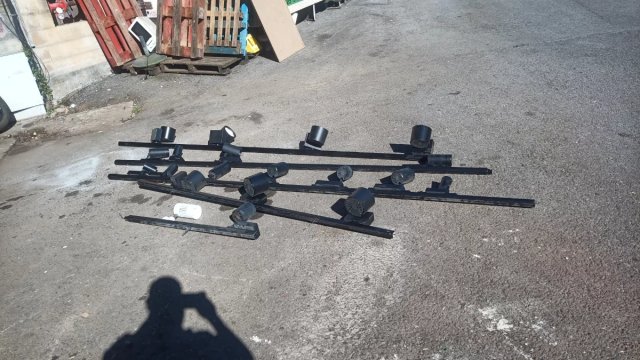 Set de 5 Carriles con Focos Negros