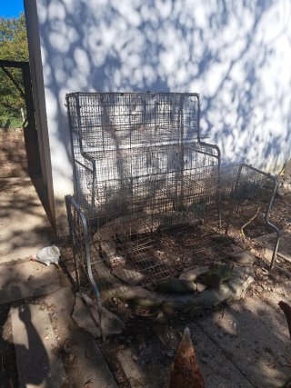1-Jaula Gallinas 2 Pisos para 16 Gallinas 2-Jaula