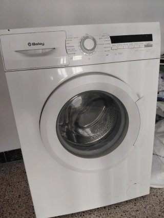 Lavadora Balay 6kg 1000 rpm