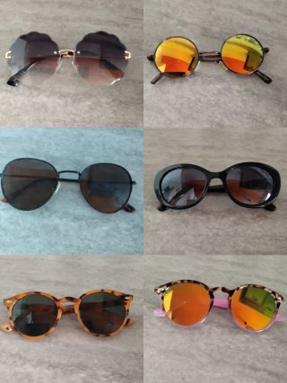 Gafas de sol impecables 6x12€