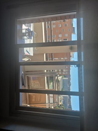 Ventana corredera aluminio 120x120cm