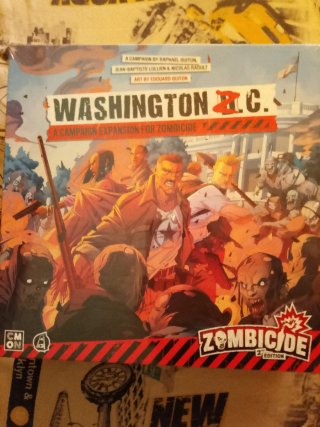 Washington Z.C. Expansión Zombicide 2ª Ed. Inglés