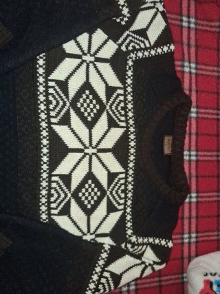 Jersey con estampado geométrico