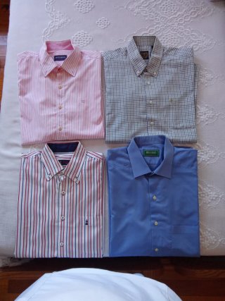 Lote 4 Camisas Hombre (Hugo DAX Titto Bluni)