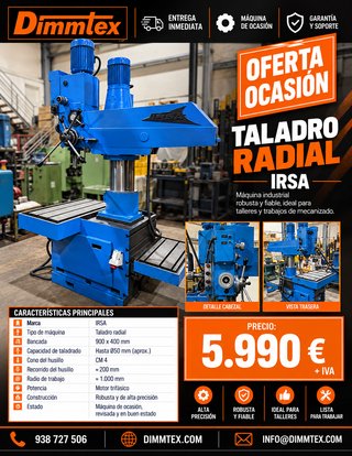 Taladro Radial IRSA - Oferta Ocasión