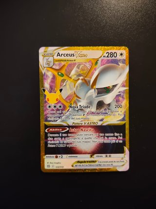 Carta Pokémon Arceus V ASTRO 123/172