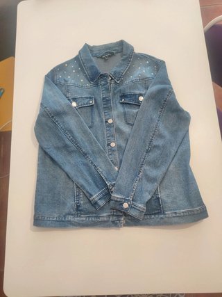 Chaqueta vaquera Ulla Popken mujer