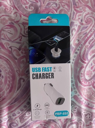 Cargador USB Rápido para Coche PBP-695