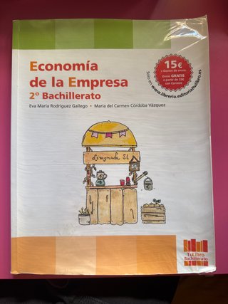 Libro de Economía de la Empresa 2* Bachillerato