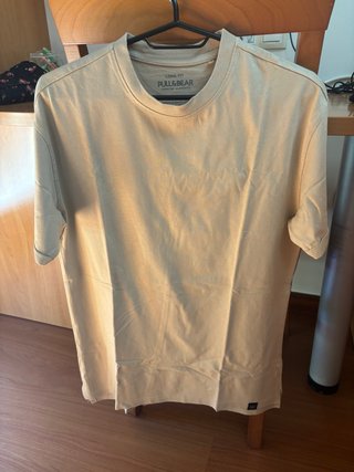 Camiseta Pull&Bear beige larga