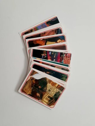 La bella y la bestia lote 43 cromos Panini