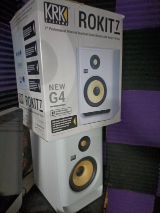 Monitor da studio KRK Rokit 7 G4 "White Noise"