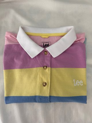 Polo Cropped Multicolor Lee