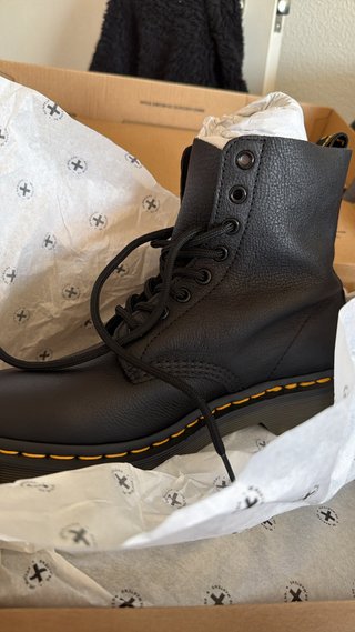 Botas Dr. Martens Negras 1460 PASCAL de piel