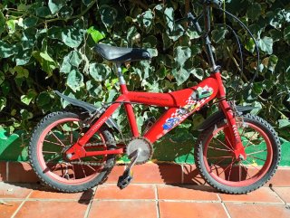Bicicleta infantil 14 Lightning McQueen