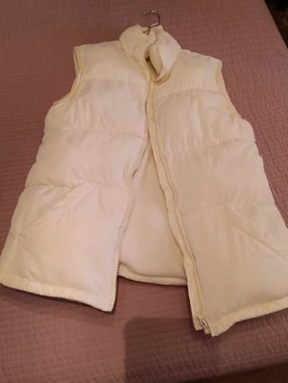 Chaleco Plumón Blanco