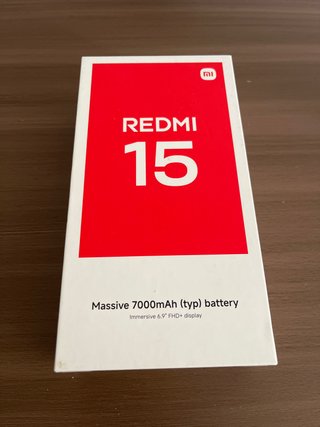 Xiaomi Redmi 15 8GB/256GB Nero