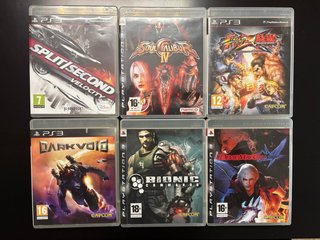 Pack indivisible 6 Juegos PS3