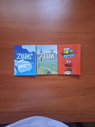 Manuali Zelda e Mario Odyssey Nintendo