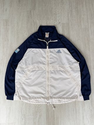 Chaqueta Adidas Azul y Blanco