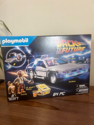 Playmobil Regreso al Futuro DeLorean 70317