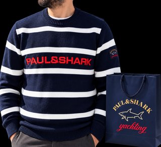 Paul & Shark Jersey Hombre L Europea / M US NUEVO