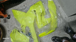 Carcasa Husqvarna Amarillo Enduro/Motocross