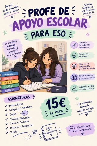 Clases particulares a primaria y ESO