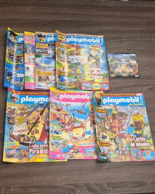 Revistas y cd playmobil
