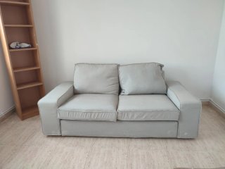 Sofá IKEA Kivik Gris