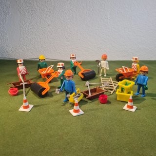Lote Playmobil Obreros Vintage 3400 (1976)