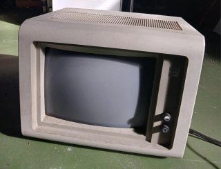 Monitor IBM años 80