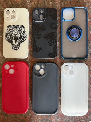 Lote de 6 fundas para iPhone 13 mini
