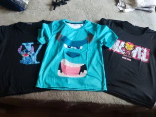 Lote 3 Camisetas Disney Talla S