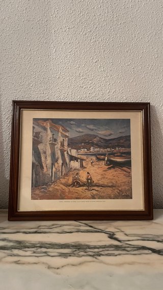 Litografía Vintage Campol