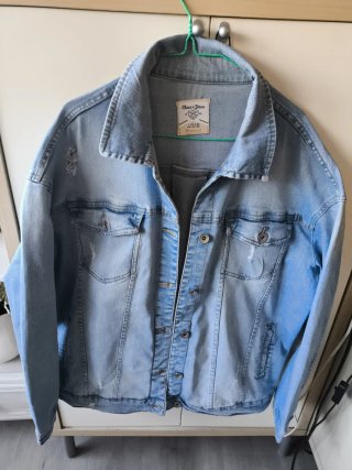 Cazadora Vaquera Stradivarius Talla L