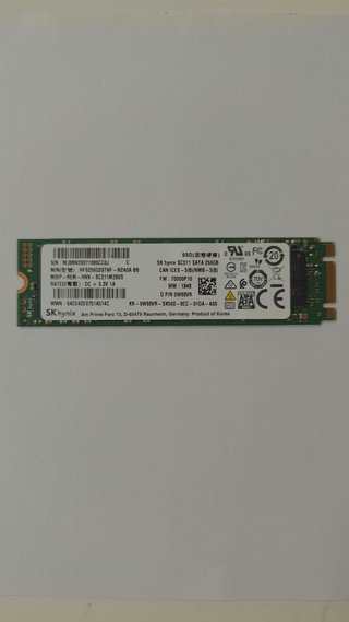 ssd 256gb hynix sc311 m.2 sata (con 2 tagli) 2280