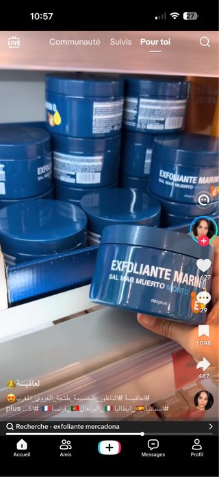 Exfoliante Marino Deliplus Sal Mar Muerto