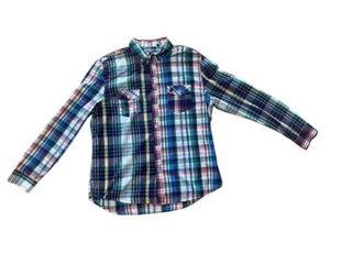 Camisa Desigual cuadros multicolor