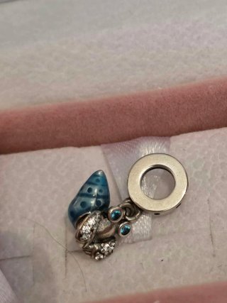 Charm Pandora cangrejo ermitaño
