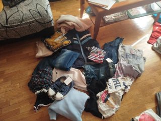 Lote de ropa variada