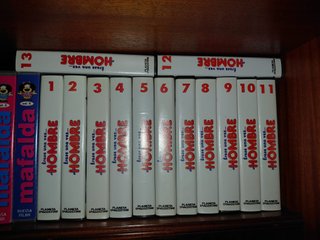 Colección VHS Érase una vez el Hombre (13 cintas)