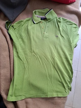 Camiseta Polo Eden Park Verde Talla L