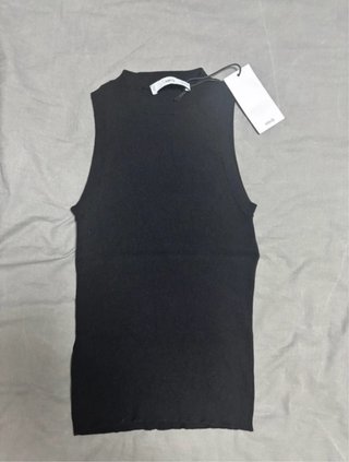 Camiseta Mango punto sin mangas Talla XS