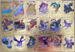 Cartas Pokémon Doradas